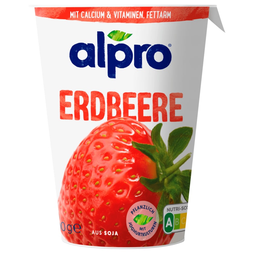alpro Erdbeere vegan 400g